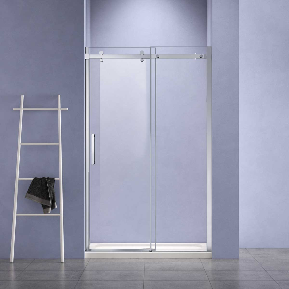 Душевая дверь Комо-Н (Como-N) VDS-4CN140CL, 1400, хром, стекло прозрачное