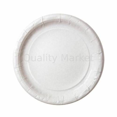 Тарелка бумажная 230 мм "Без печати" (IP500) 10упак/50шт