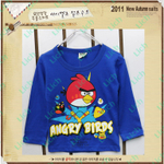 Лонгслив детский с принтом Angry Birds и другими принтами