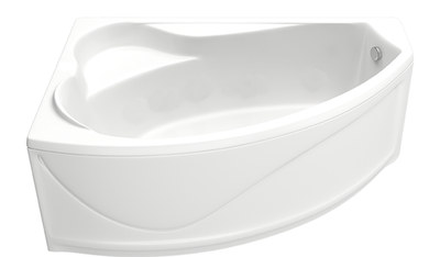 Ванна акриловая BAS Николь левая 1700х1020 с каркасом