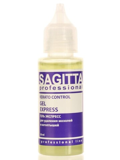Гель для удал. мозолей и натоптышей SAGITTA Арт.70000 Express 30 мл