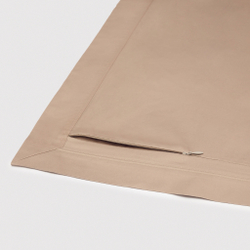 Постельное белье 2 спальное евро Сlaire&Caroll Vire бежевое