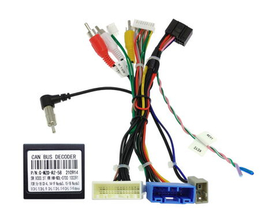 Комплект проводов Mazda 2014+ (основной, USB, CAN, CAM, AMP)