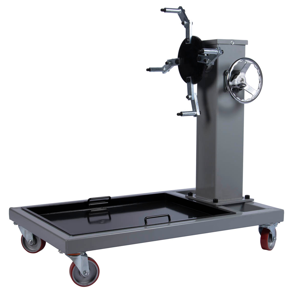 WDK-82701  Стенд-кантователь для двигателя с редуктором, г/п 500 кг