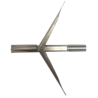 Наконечник 100мм Тайфун Корона (2 лепестка) 40Х13 HRC 48-50