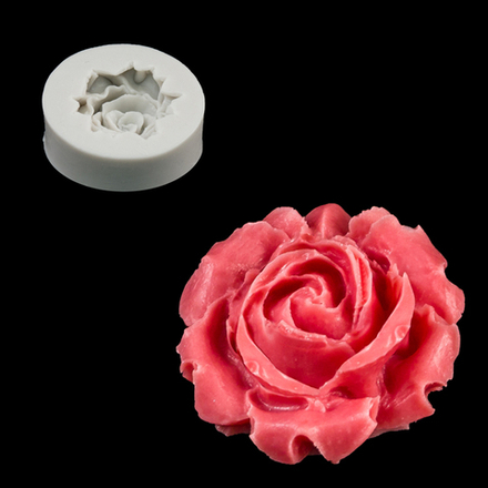 Молд силиконовый "Роза" 3,5*1,5 см
