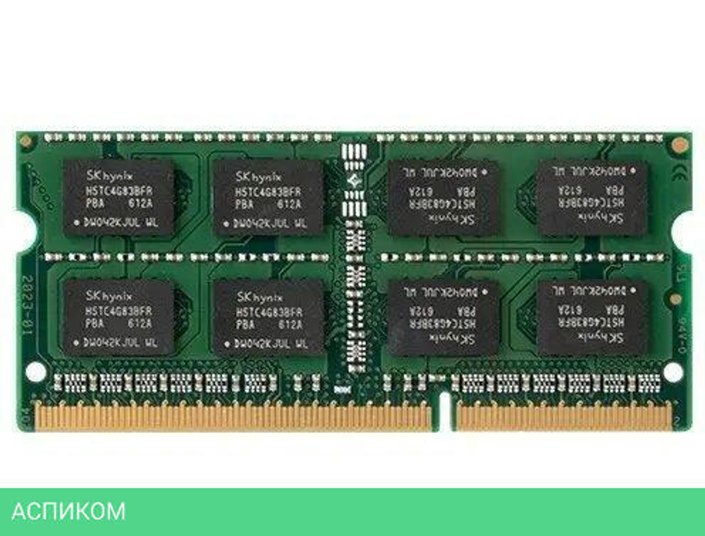 Оперативная память Netac Basic 4GB DDR3 SODIMM PC3-12800 (NTBSD3N16SP-04)