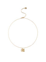 Колье с буквой