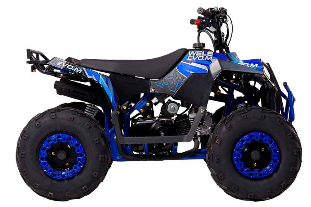 Квадроцикл Wels EVO-M 110 7" Синий-Черный