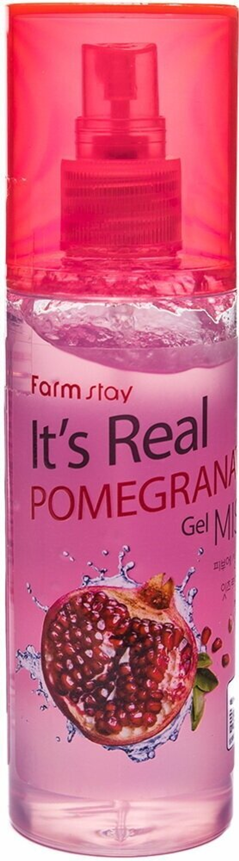 FarmStay Увлажняющий гель-мист с экстрактом граната It’s Real Pomegranate Gel Mist, 120 мл