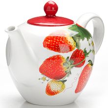 Заварочный чайник Loraine 26348 Клубника 1,2 л