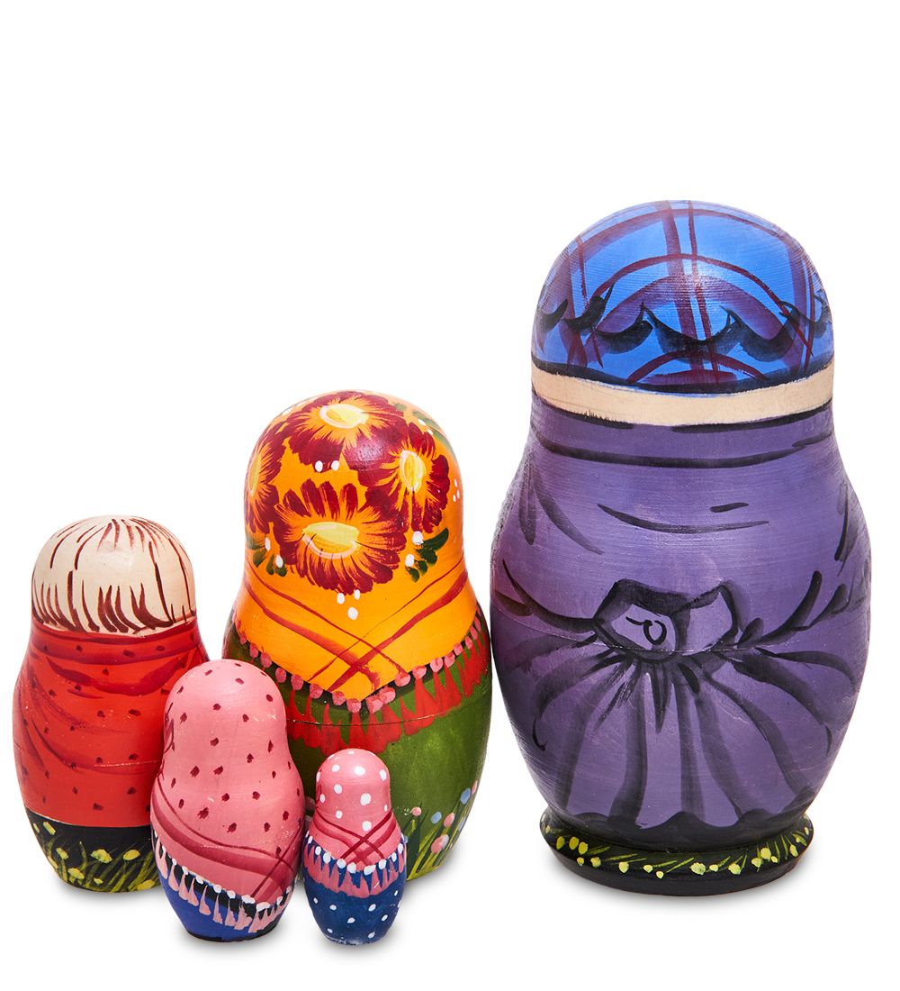 Народные промыслы МР-13/ 5-F Матрешка 5м «Семейка Малая»