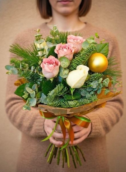 Букет "Зимняя свежесть"