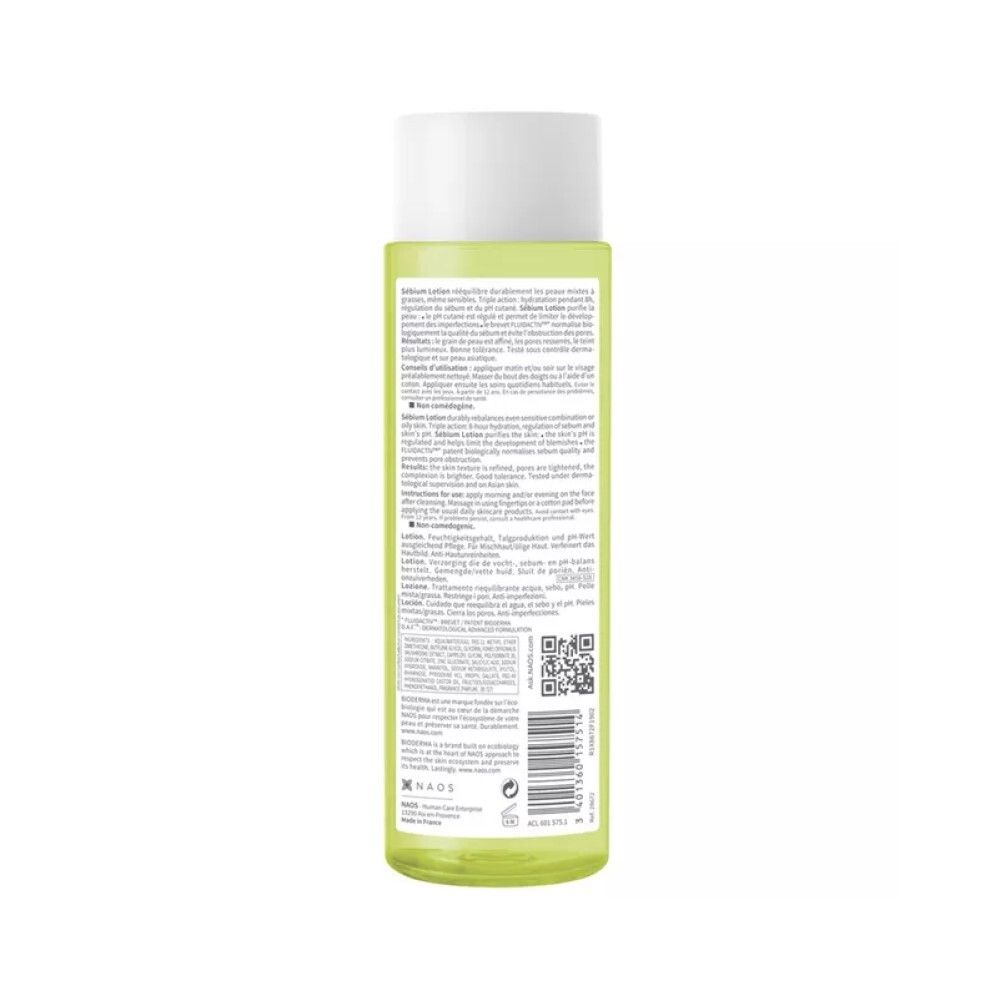 Bioderma Sebium Lotion Лосьон, 200 мл