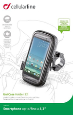 Универсальный держатель для смартфона диагональю до 5.2 дюймов на руль мотоцикла