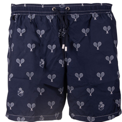 Мужские спортивные боксеры Monte-Carlo Rolex Masters Crossed Rackets Boxer - темно-синий