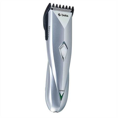 Машинка для стрижки волос DELTA DL-4035A аккумуляторная, серебро