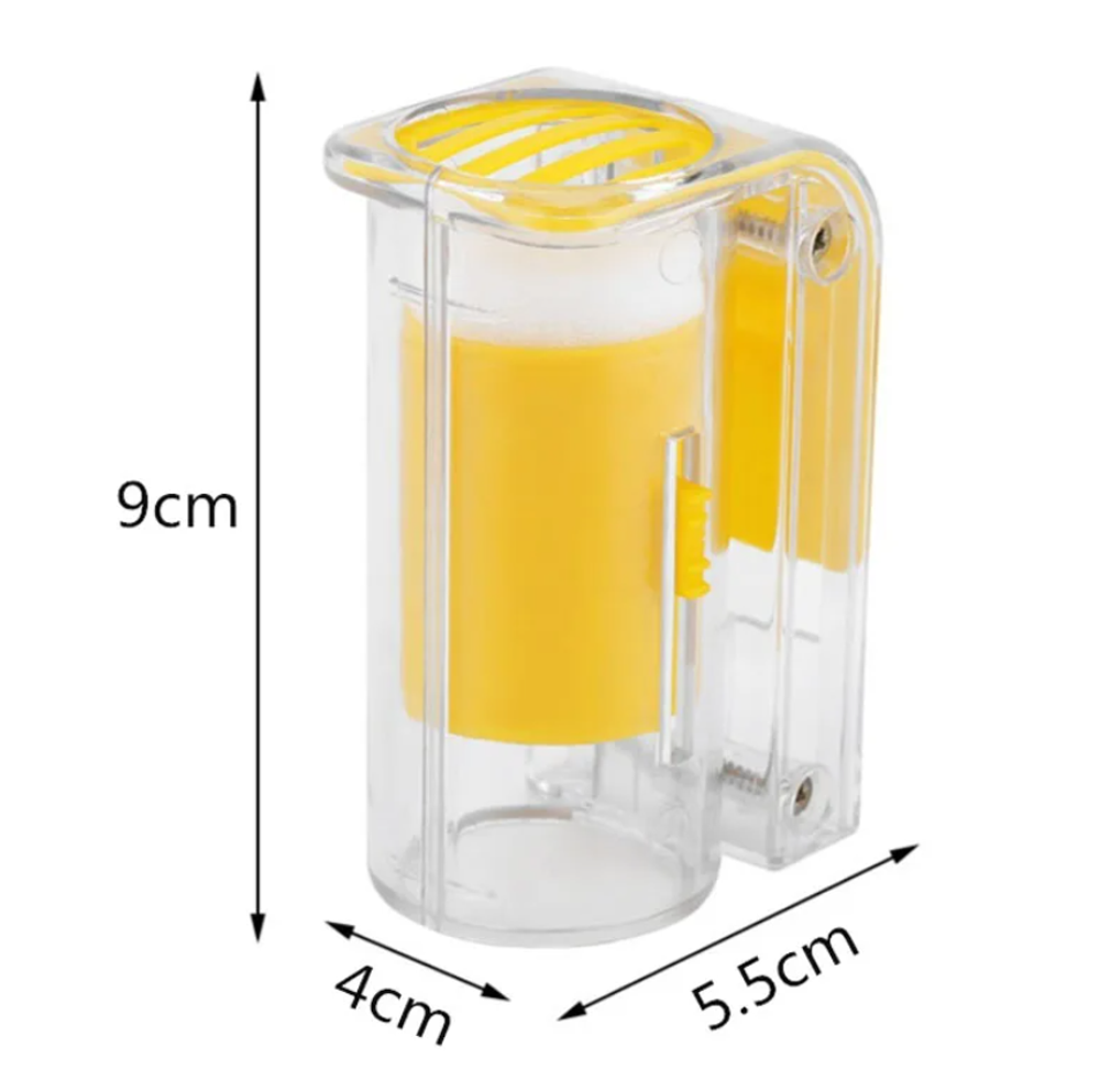 Трубка для мечения со сдвигающимся низом Евро (желтая)