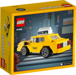 Конструктор Лего Криэйтор Жёлтое такси 40468 | LEGO Creator Yellow Taxi коллекционная модель 124 детали 7+