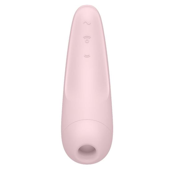 Розовый вакуум-волновой стимулятор Satisfyer Curvy 2+