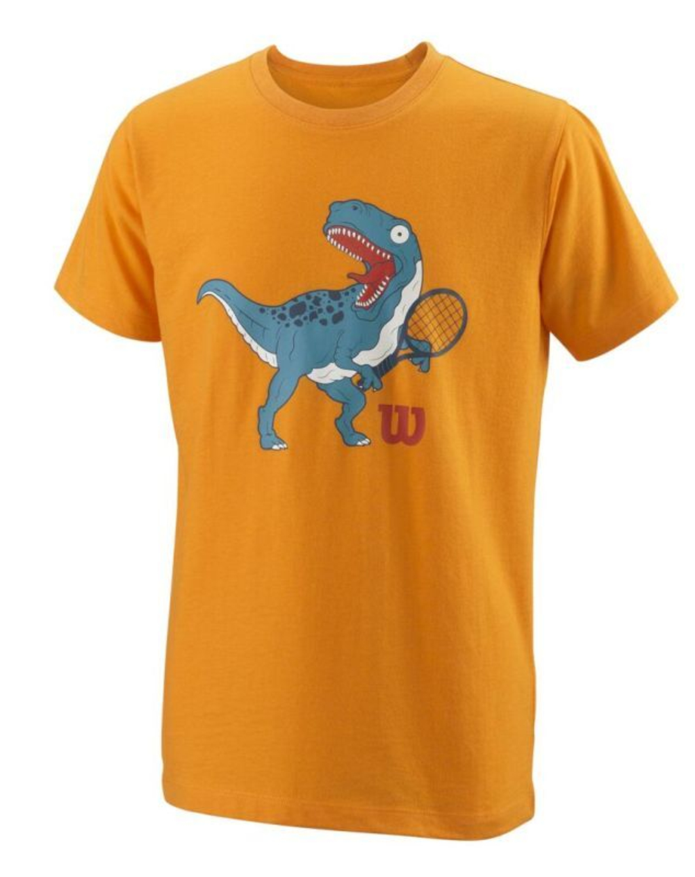 Футболка для мальчика теннисная Wilson Trex Tech Tee - koi orange