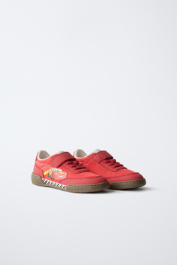 ZARA КРОССОВКИ CARS LIGHTNING MCQUEEN © DISNEY, КРАСНЫЙ