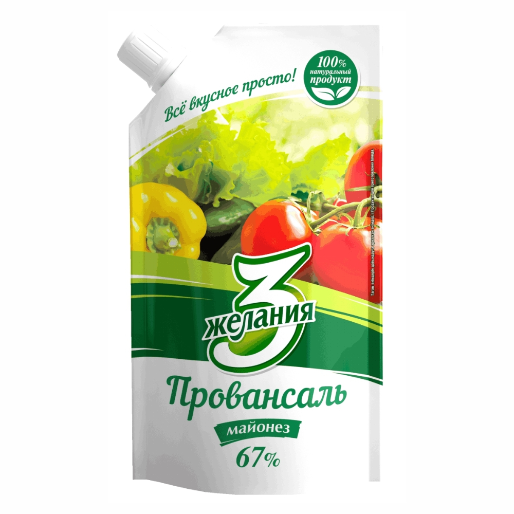 Майонез 3 желания Провансаль Prof 40% 700 гр