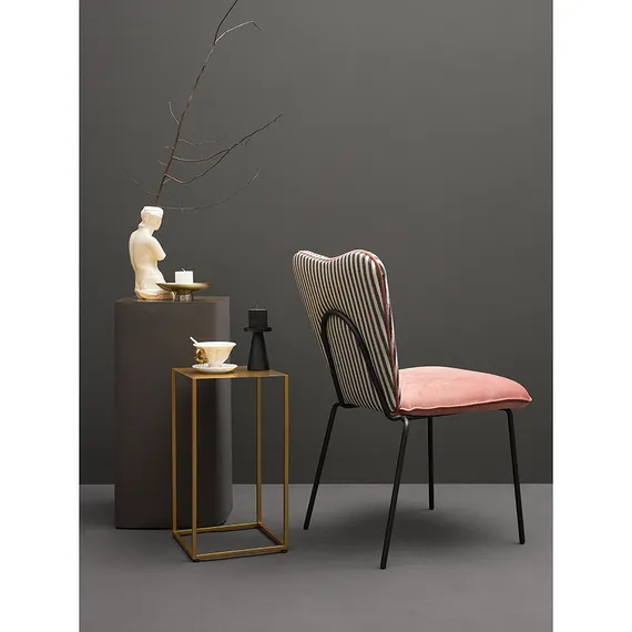 Стул Pompadour, велюр, пыльная роза