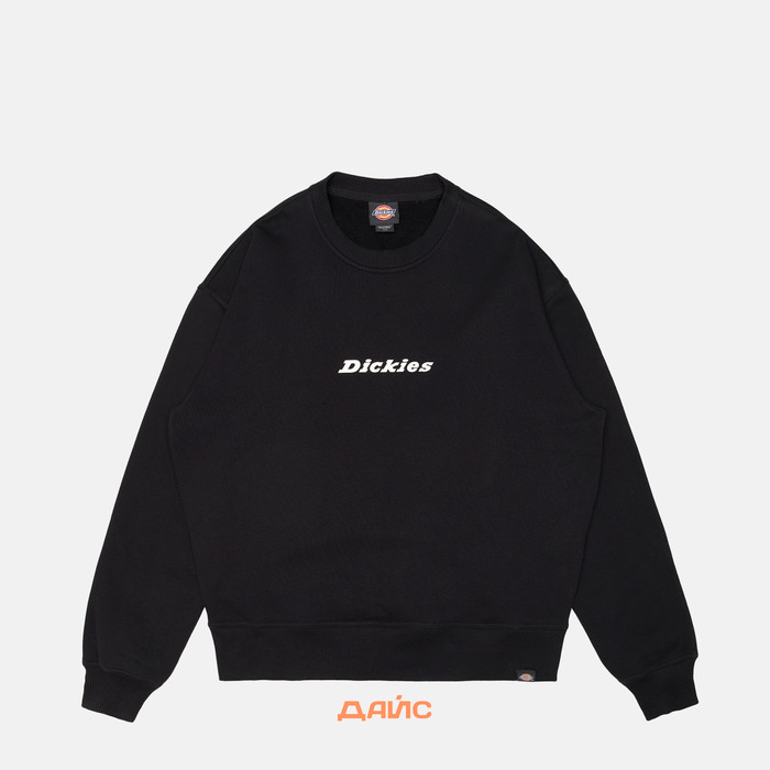 Толстовка мужская Dickies Enterprise Sweatshirt  артикул:DK0A4Z4KBLK1 - купить в магазине Дайс