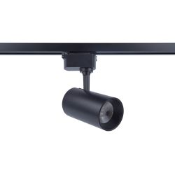 ULB-Q230 18W-4000К BLACK Светильник-прожектор светодиодный трековый. 1500 Лм. Белый свет 4000К. Корпус черный. ТМ Volpe