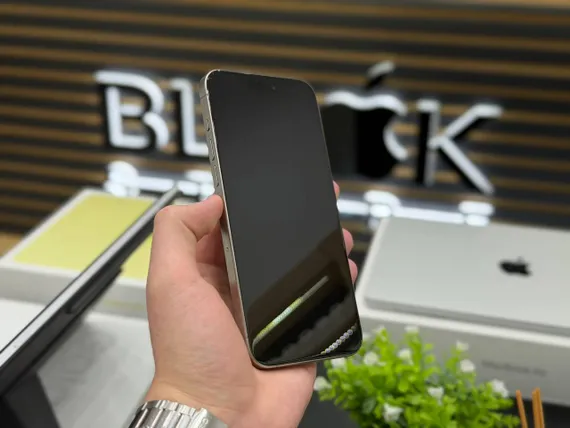 Б/У Телефон Apple IPhone 15 Pro Max 512Gb Natural Titanium 80% (HH66N25326)