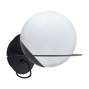 Бра 1*E27 98365 черный/белый Sabalete Eglo