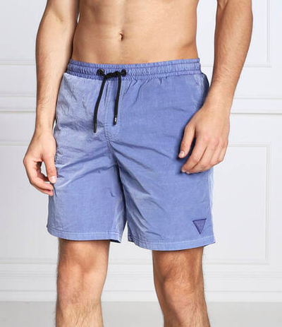 шорты для плавания GUESS - темно-голубой (M2GD22 WDU80)