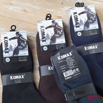 Мужские термо носки KOMAX A9071, 1 пара в уп.