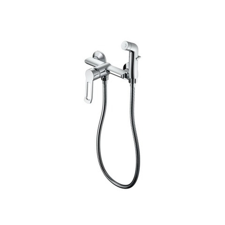 Смеситель с гигиеническим душем HAIBA HB55556 хром