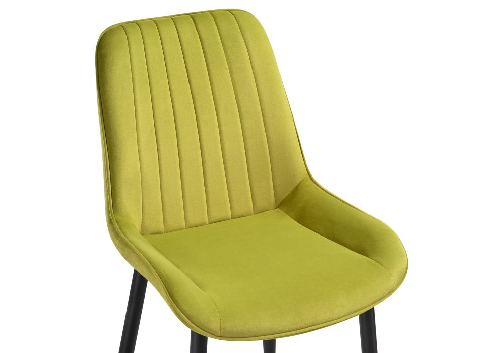 Стул на металлокаркасе Seda 1 khaki / gold / black