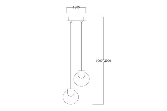 162FL-62022 Светильник подвесной d.20см, металл цвет серебро