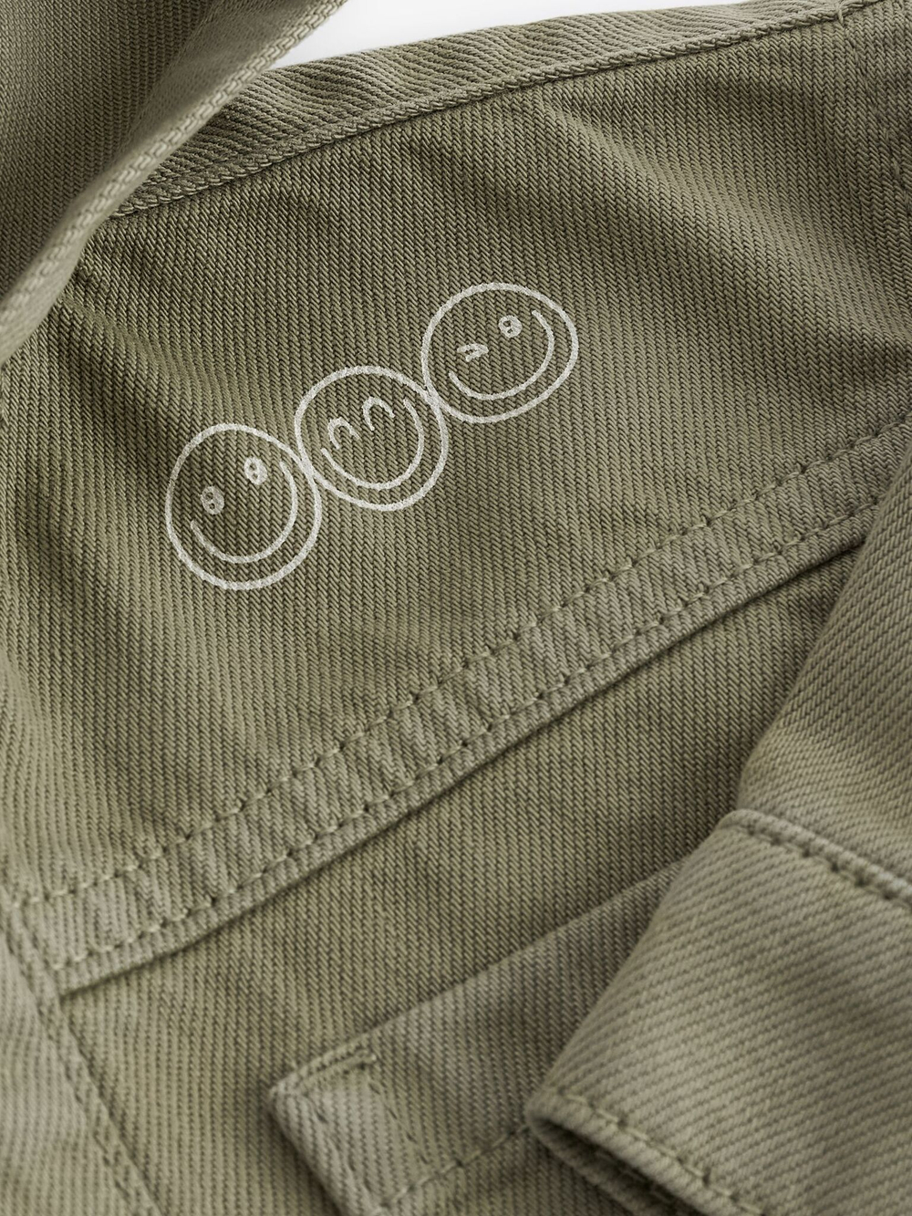 Куртка джинсовая с капюшоном для мальчика Next K83-426, Хаки