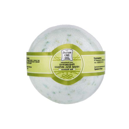 Бурлящий шарик "Зеленый чай"