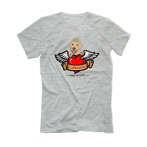 Футболка "Лабрадор - ангел"