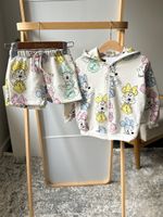 Новый хлопковый костюм Zara, 98