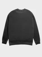 Толстовка Hardlunch garment dye черная