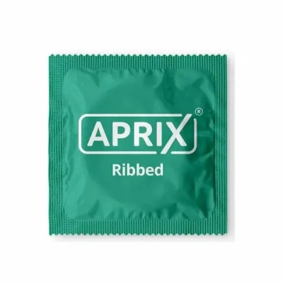 Презервативы APRIX Ribbed ребристые ( 2 упаковки по 3 шт.)