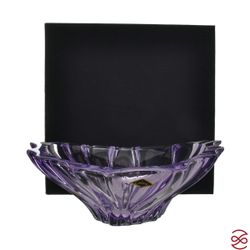 Фруктовница Aurum Crystal Plantica 33см Amethyst