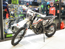 Мотоцикл кроссовый Zuumav FX CR300P 300CC White-Red 21/18