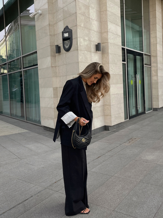 Жакет с разрезами