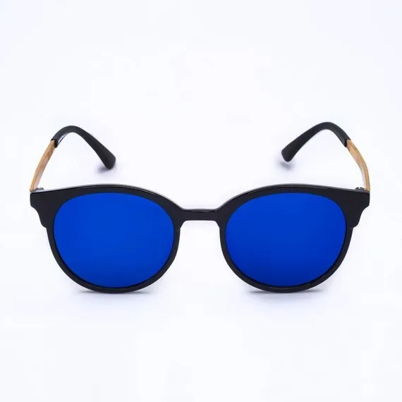 Очки солнцезащитные &quot;Мастер К.&quot;, uv 400, 13.5 х 13.5 х 5 см, линза 4.7 х 4.1 см, синие