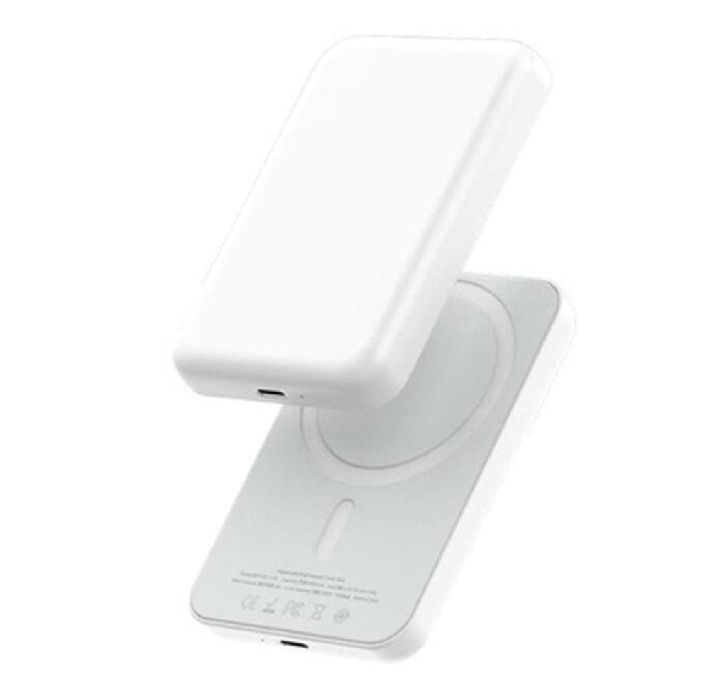 Беспроводная зарядка MaSaf 5W 5000mAh (белый)