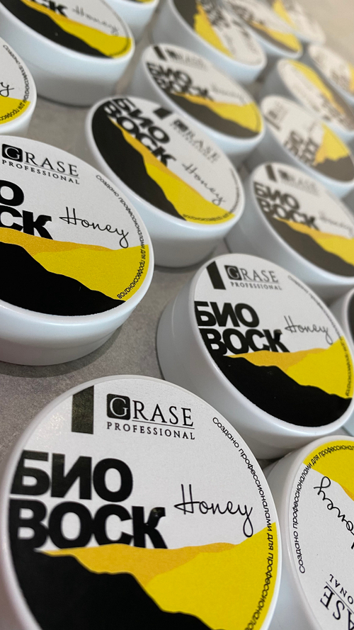 GRASE Натуральный биовоск "Мед", 20 гр