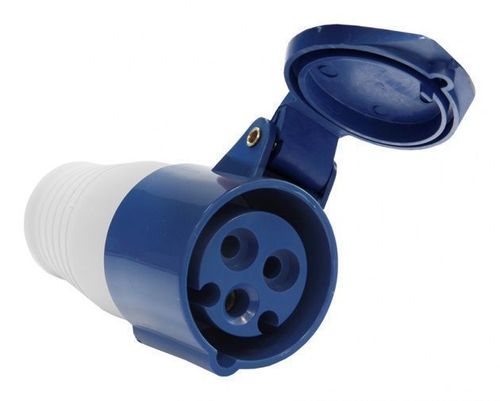 Розетка 213 переносная 2Р+PE 16А 220B IP44